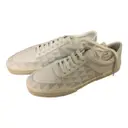 Leather low trainers Amiri