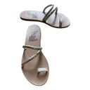 Leather mules Ancient Greek Sandals