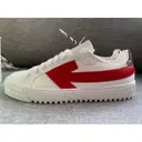 Arrow leather low trainers Off-White