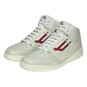 Leather high trainers Bally