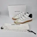 Buy Isabel Marant Beth leather trainers online