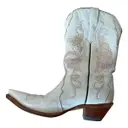 Leather western boots BUFFALO
