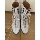 Leather lace up boots By Far