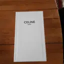 Leather trainers Celine