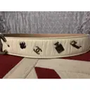 Leather belt Chanel