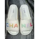 Leather mules Chanel
