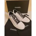 Buy Chanel Leather low trainers online