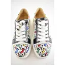 Leather trainers Christian Louboutin