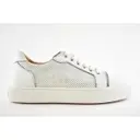 Leather trainers Christian Louboutin