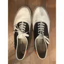 Leather low trainers Comme Des Garcons