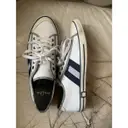 Leather low trainers D.A.T.E