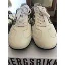 Leather trainers Bikkembergs