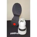 Leather high trainers Dsquared2