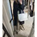 Leather tote Flattered