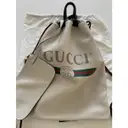 Leather backpack Gucci
