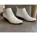 Ikks Leather ankle boots for sale