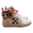 Industrial leather trainers Off-White