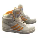 Leather high trainers Jeremy Scott Pour Adidas