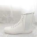 Leather lace up boots Jil Sander