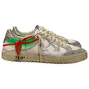 Low 2.0 leather low trainers Off-White