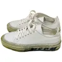 Leather trainers MSGM