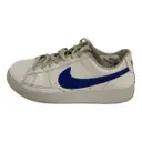 Leather trainers Nike