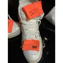Buy Off-White Leather trainers online