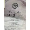 Oversize leather trainers Alexander McQueen
