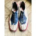 Prada Leather low trainers for sale