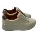 Leather trainers Russell & Bromley