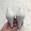 Leather heels Sandro