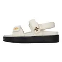 Leather mules Tory Burch