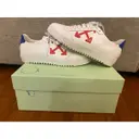 Vulcalized leather trainers Off-White