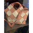 Buy Loewe Woven basket bag leather tote online