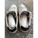 Leather low trainers Zespa