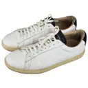 Leather low trainers Zespa