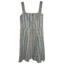 Linen mid-length dress Dolce & Gabbana