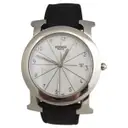 White Steel Watch Hermès