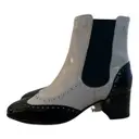 Patent leather ankle boots Chanel