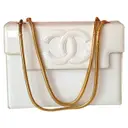 White Patent leather Handbag Chanel