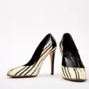 Sergio Rossi White Patent leather Heels for sale