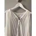White Polyester Top Alice Mccall