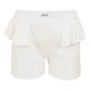 Buy Baum Und Pferdgarten White Polyester Shorts online