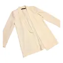 White Polyester Jacket House Of Harlow