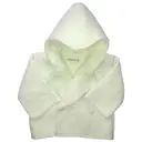 White Polyester Jacket & coat Bonpoint