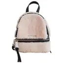 Shearling backpack Michael Kors