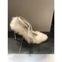 Shearling heels Off-White