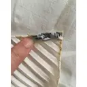 Plissé silk silk handkerchief Hermès