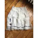 Tara Jarmon Silk mid-length skirt for sale