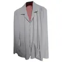 White Synthetic Jacket Jean Paul Gaultier - Vintage